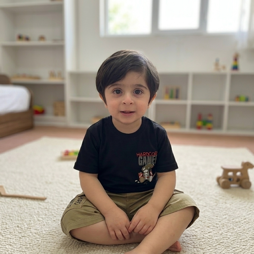 تیشرت نخ پنبه و شلوارک کتان